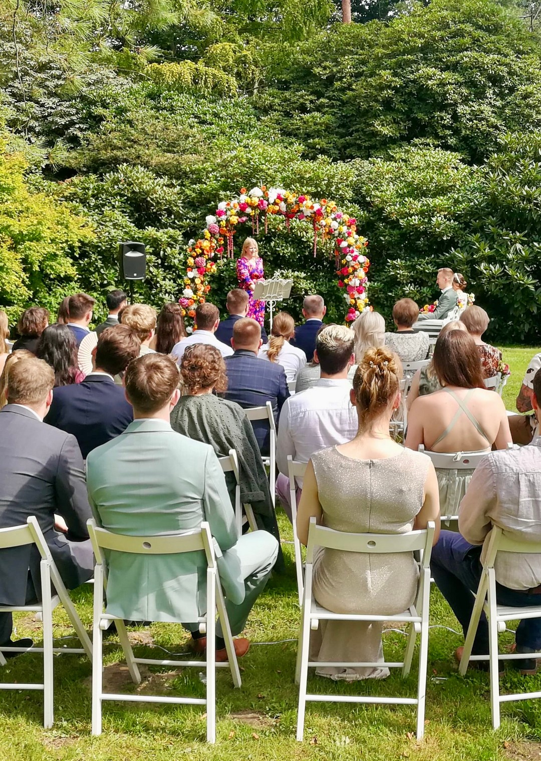 Freie Trauung im Rhodopark in Linswege